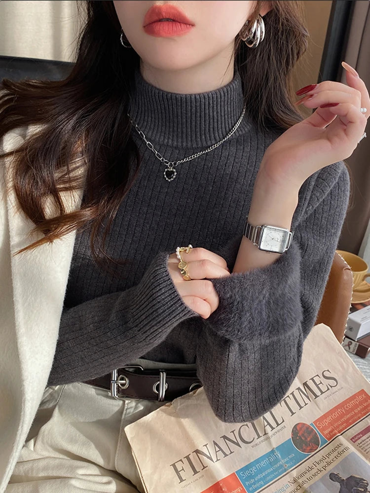 CozyTherm Rollkragenpullover